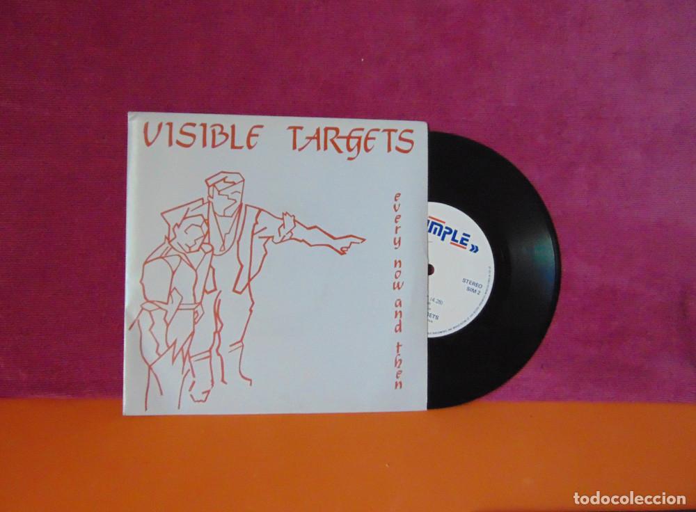 Discos de vinilo: VISIBLE TARGETS - EVERY NOW AND THEN - SINGLE SIMPLE RECORDS 1984 - Foto 2