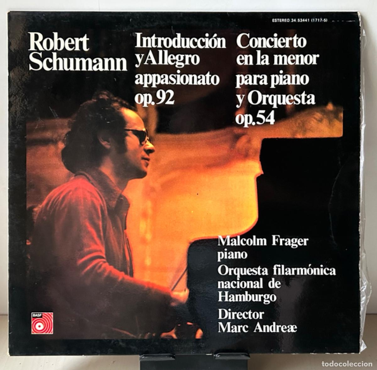 Discos de vinilo: Robert Schumann - Op. 92. / op. 54 - Malcolm Frager / Marc Andreae - LP - Foto 1
