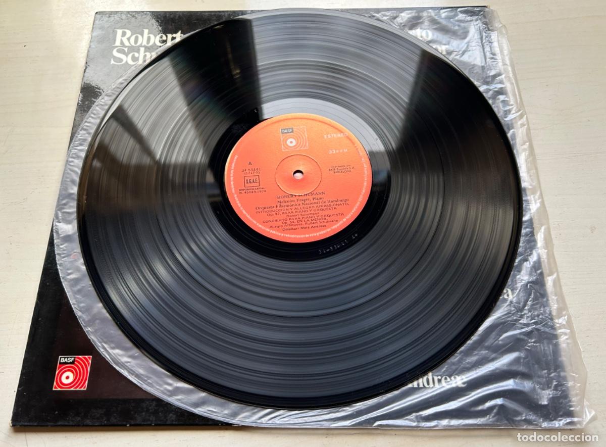 Discos de vinilo: Robert Schumann - Op. 92. / op. 54 - Malcolm Frager / Marc Andreae - LP - Foto 3