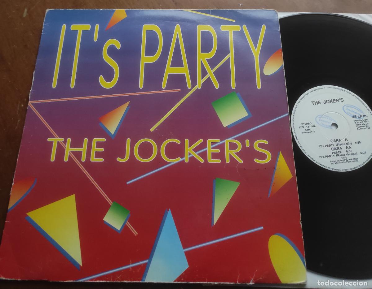 Discos de vinilo: The Jockers &lrm;&ndash; Its Party -MAXI- - Foto 1