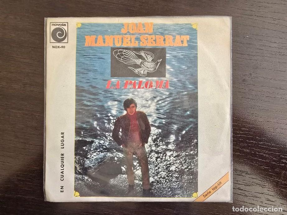Discos de vinilo: Disco vinilo Singkle Joan Manuel Serrat - Foto 1