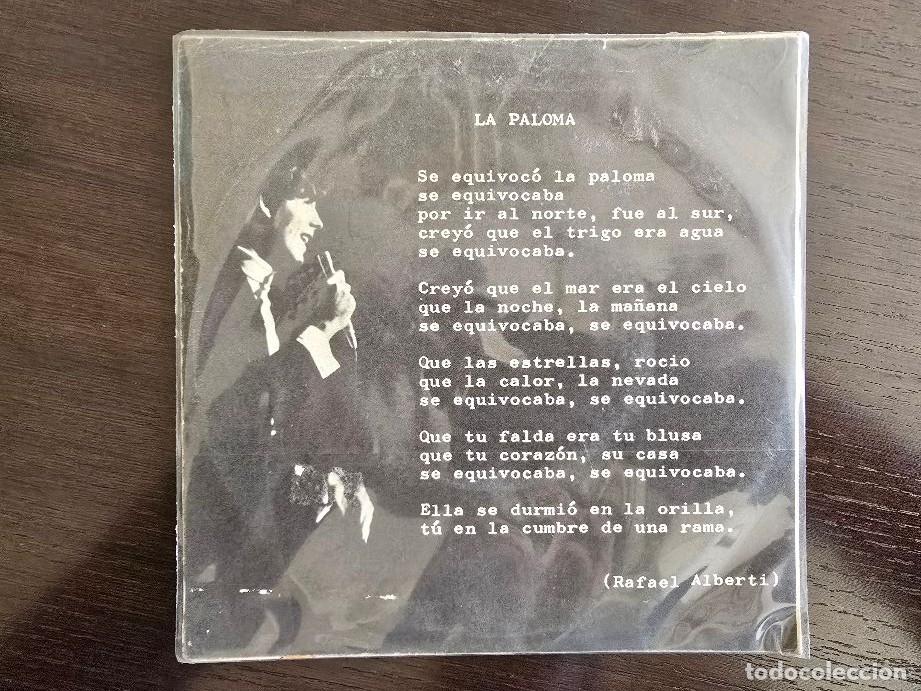 Discos de vinilo: Disco vinilo Singkle Joan Manuel Serrat - Foto 2