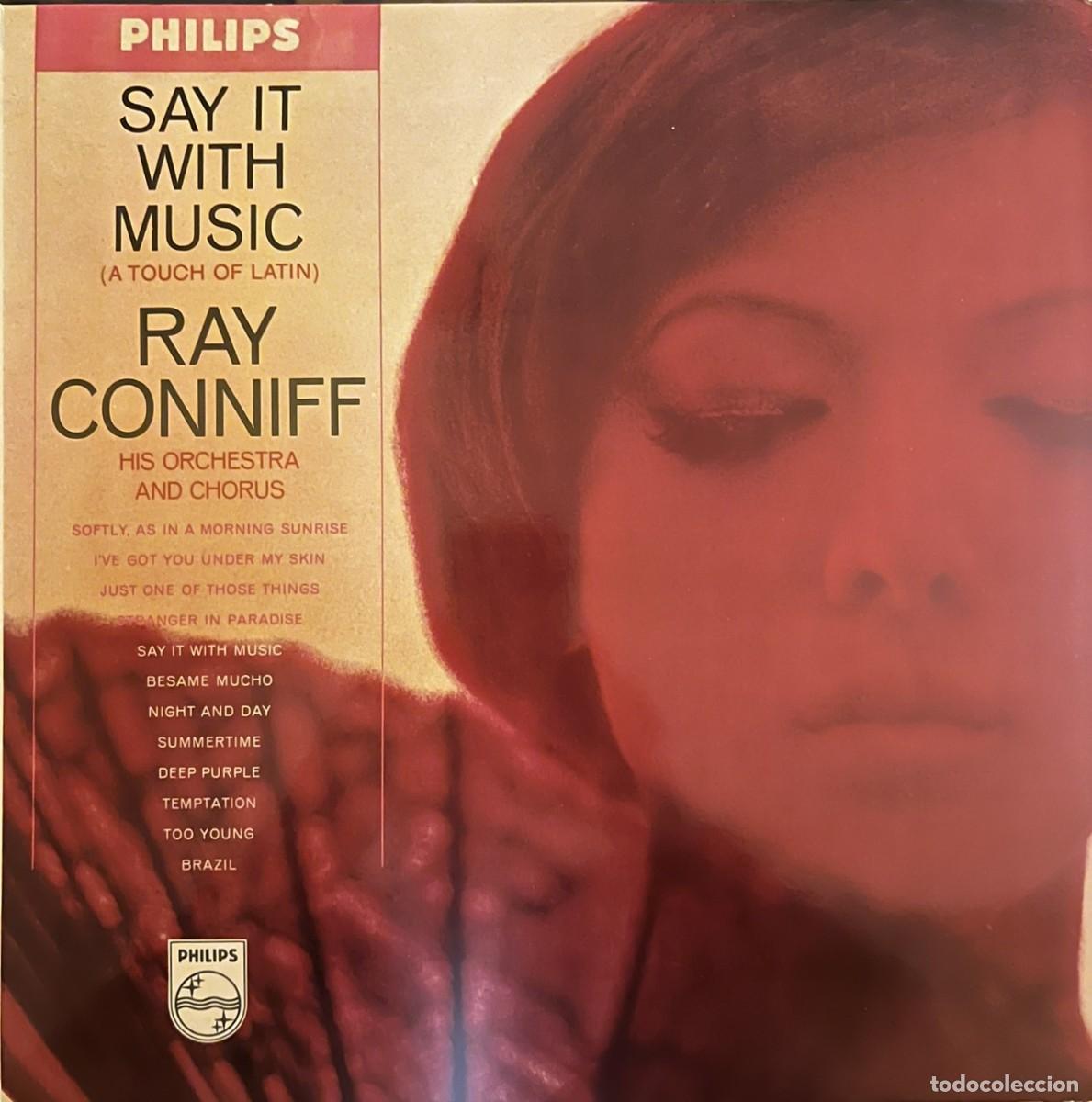 Discos de vinilo: Vinilo LP RAY CONNIFF &rdquo;Say it with music&rdquo; - Foto 1
