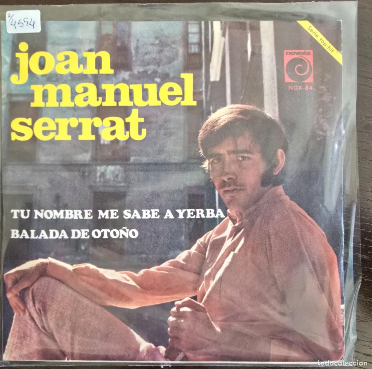Discos de vinilo: Disco vinilo single Joan Manuel Serrat - Foto 1