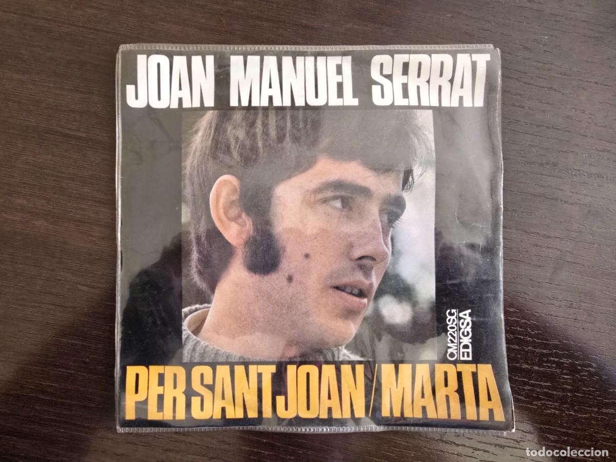 Discos de vinilo: Disco vinilo single Joan Manuel Serrat - Foto 1