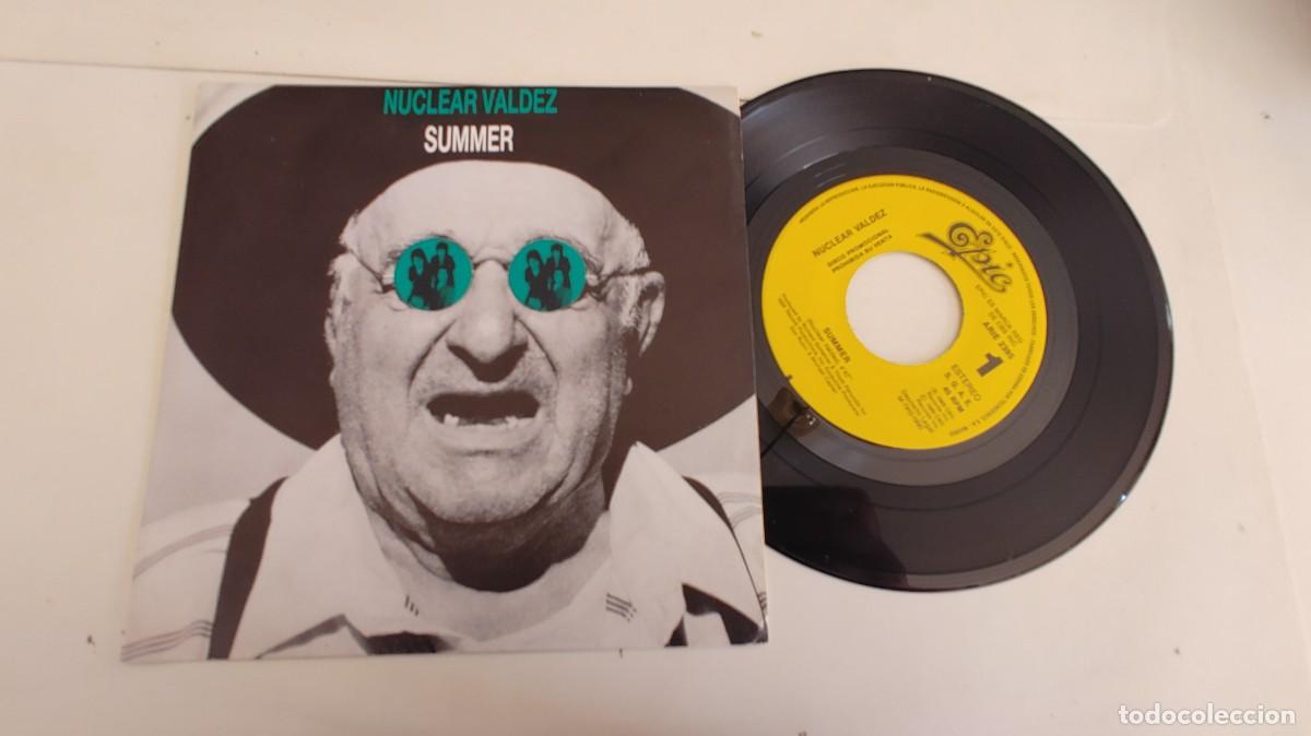 Discos de vinilo: NUCLEAR VALDEZ-SINGLE SUMMER-PROMO UNA CARA - Foto 1