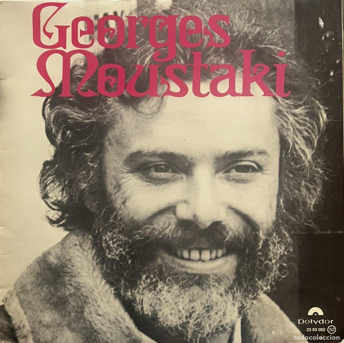Discos de vinilo: Vinilo LP GEORGES MOUSTAKI Polydor 1970 - Foto 1
