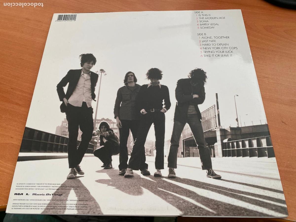 Discos de vinilo: THE STROKES (IS THIS IT) LP 180 gr (B-52) - Foto 4