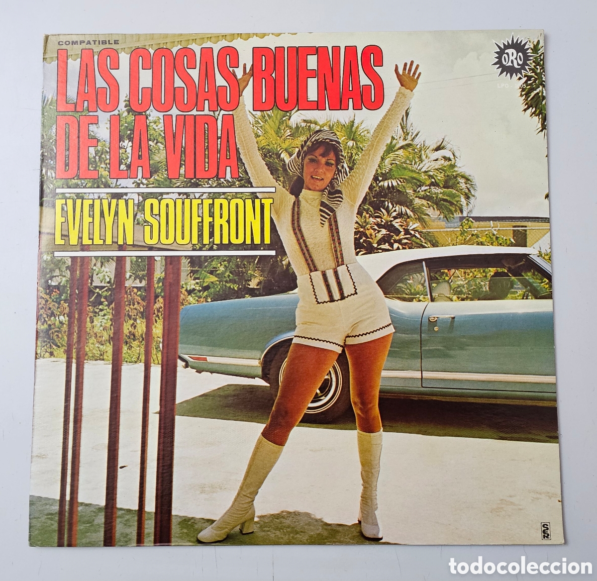 Vinyl records: LP EVELYN SOUFFRONT - Las Cosas Buenas De La Vida (Puerto Rico - Oro - 196?) Soul Pop Bolero RAREZA