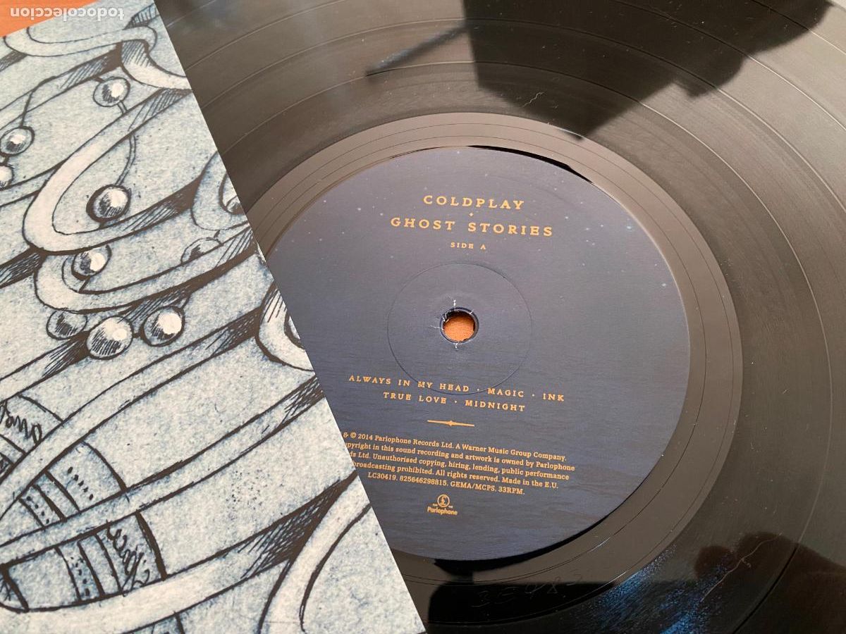 Discos de vinilo: COLDPLAY (GHOST STORIES) LP GAT. (B-52) - Foto 2