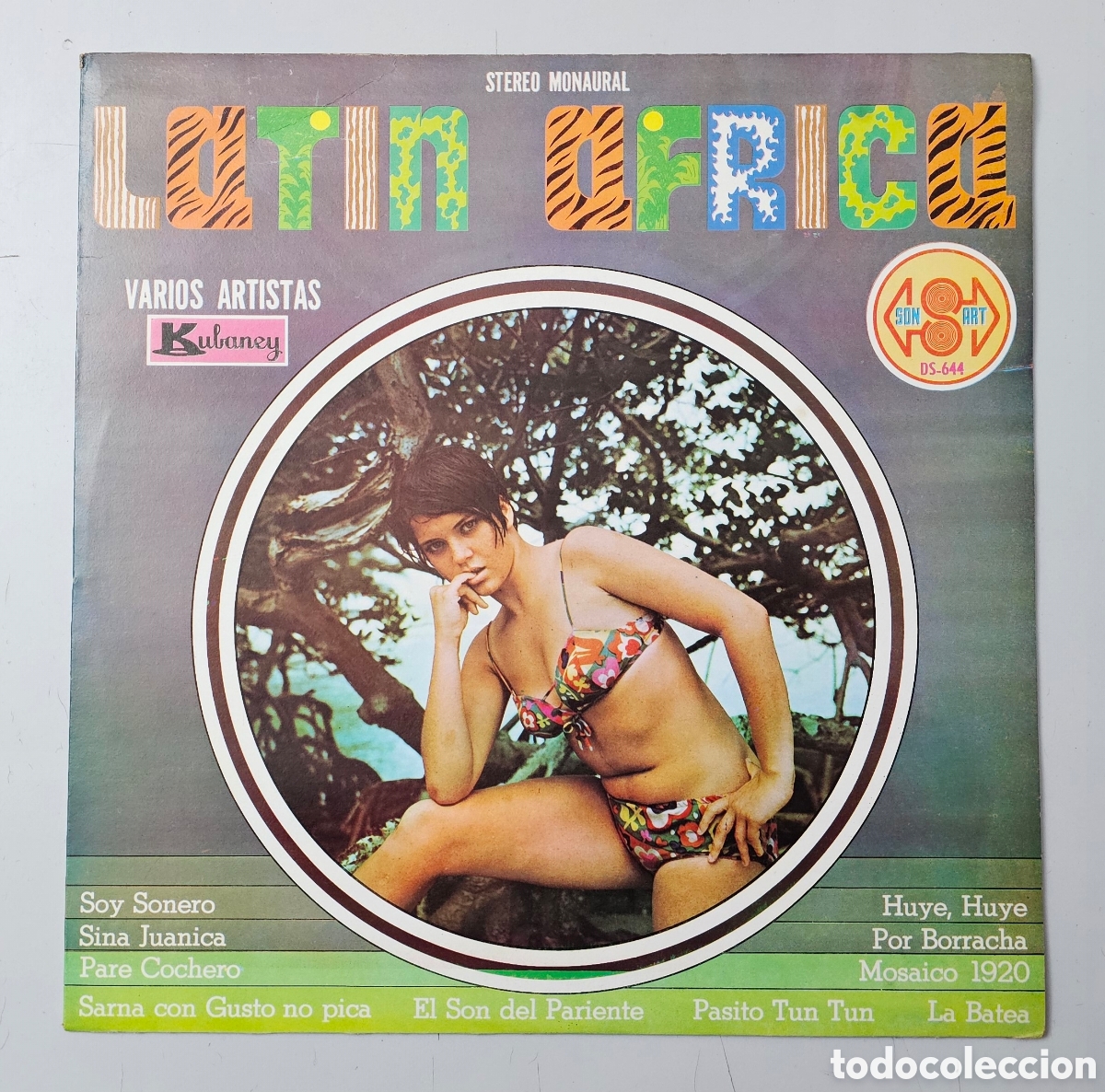 Disques de vinyle: LP V/A LATIN AFRICA (Mexico - Son Art - 197?) Guaracha Salsa Son Guajira RARO ESCASO
