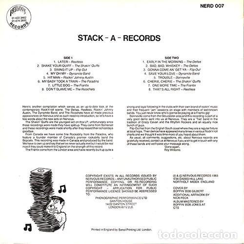 Discos de vinilo: Stack-A-Records - Varios - Foto 2