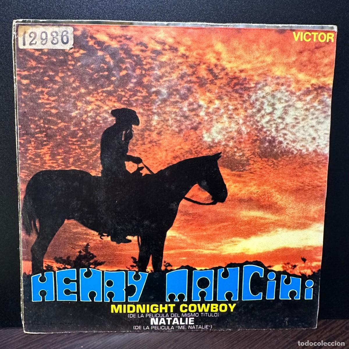 Discos de vinilo: Henry Mancini - Midnight Cowboy (7&rdquo;, Single) - Foto 1
