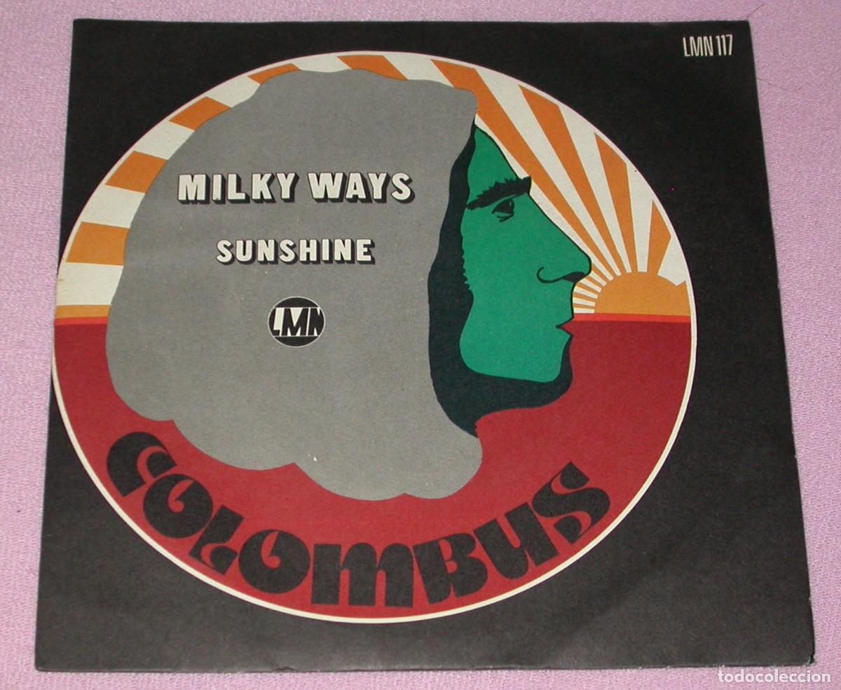 Discos de vinilo: Colombus 45t Milky ways EX M SINGLE - Foto 1