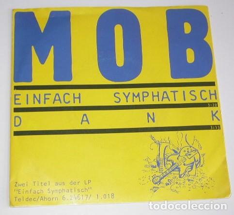 Discos de vinilo: MOB 45 Einfach Symphatisch (ahorn germany) - Foto 1