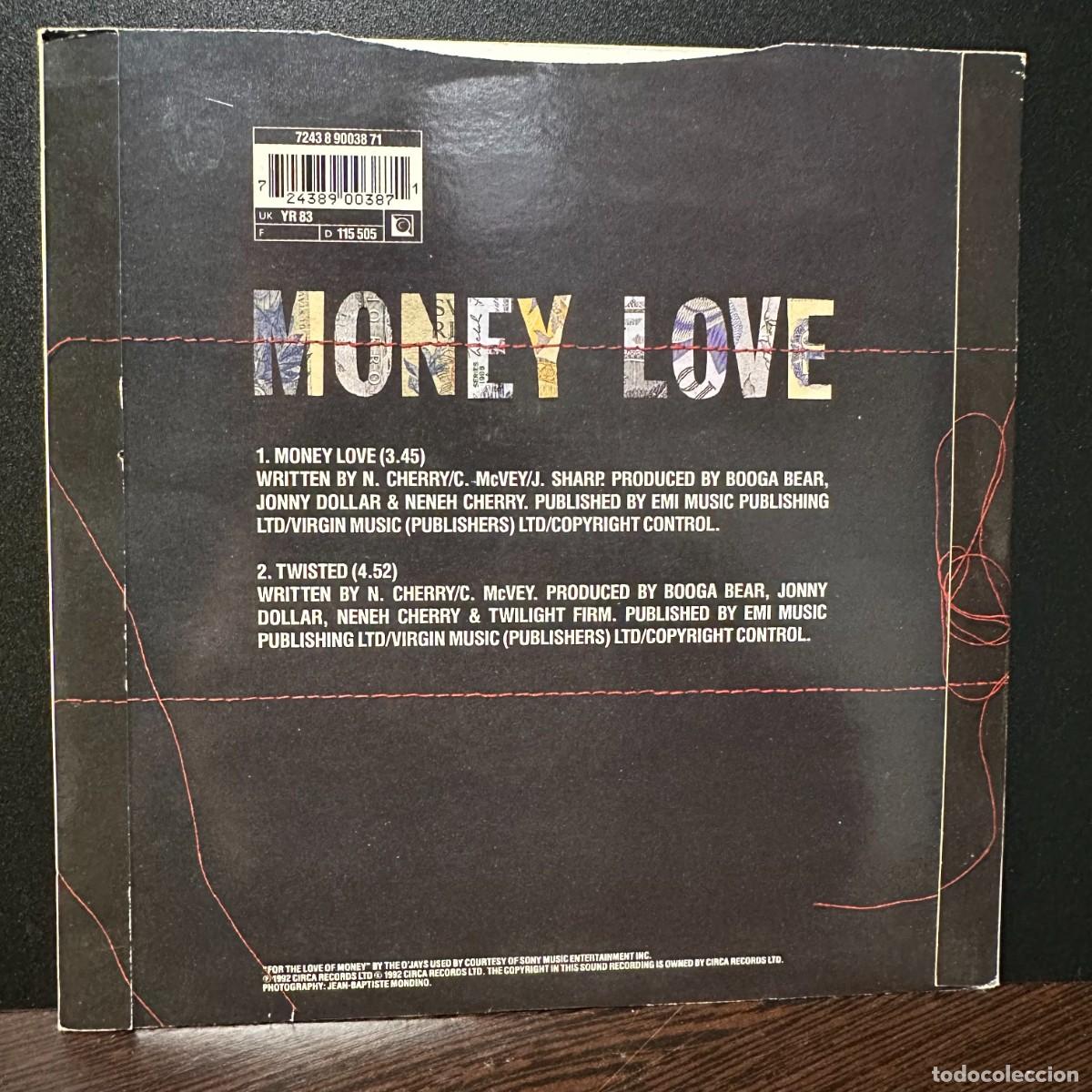 Discos de vinilo: Neneh Cherry - Money Love (7&rdquo;, Single) - Foto 2