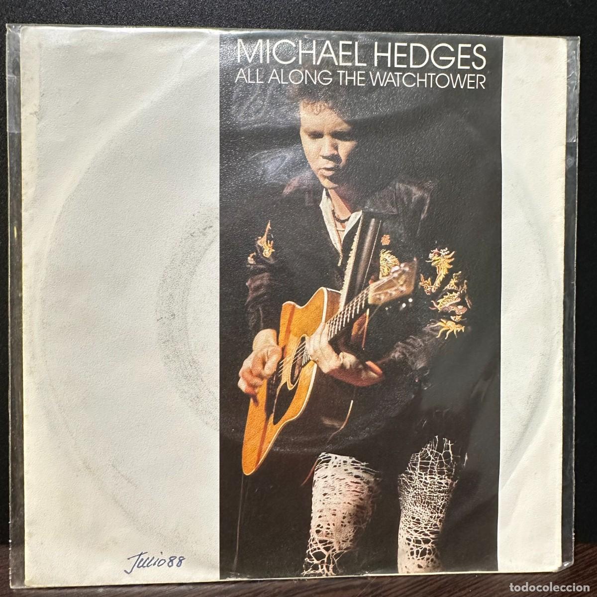 Discos de vinilo: Michael Hedges - All Along The Watchtower (7&rdquo;, Single) - Foto 1