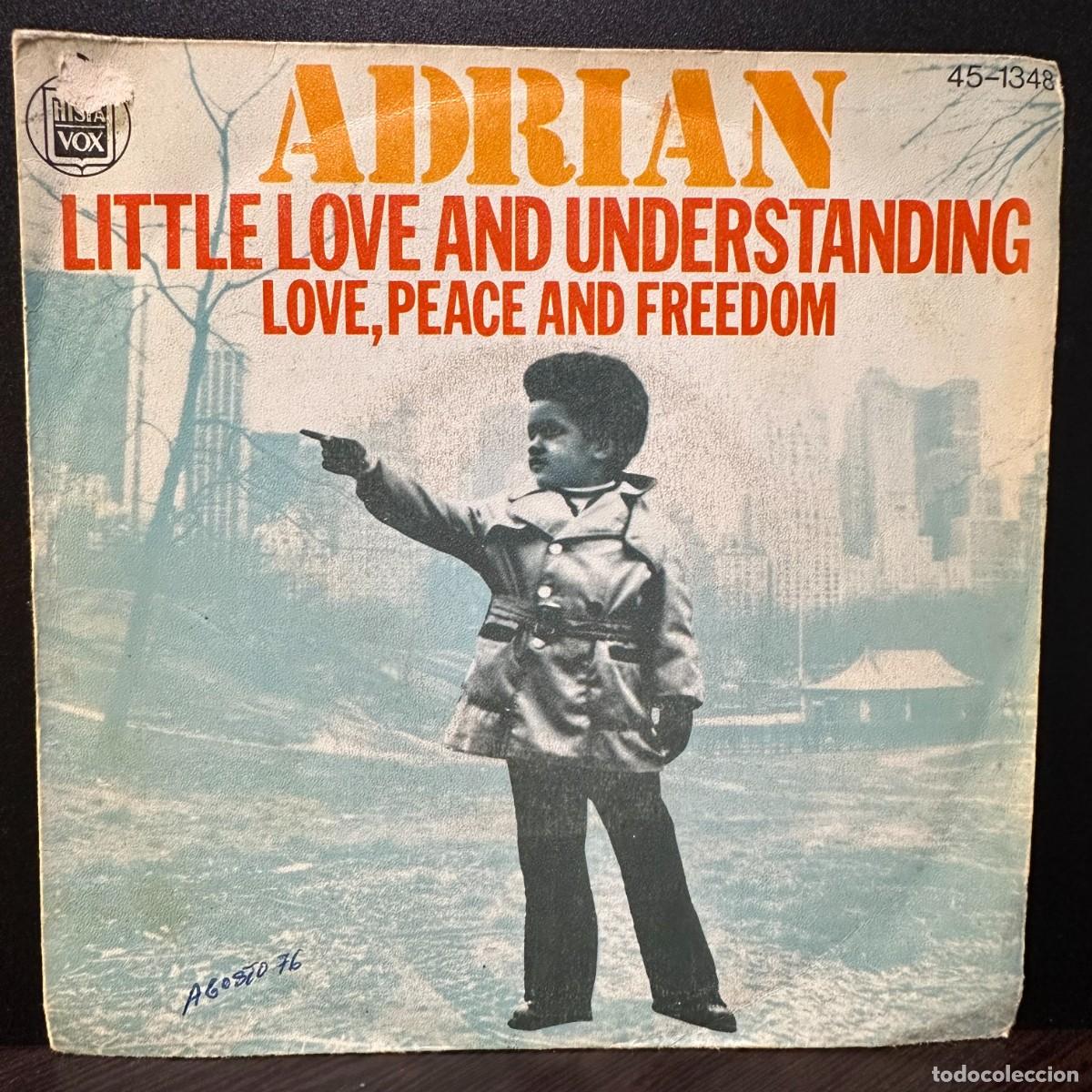 Discos de vinilo: Adrian - Little Love And Understanding (7&rdquo;, Single) - Foto 1
