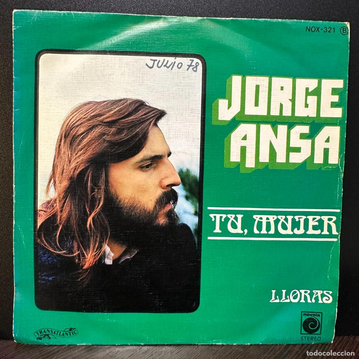Discos de vinilo: Jorge Ansa - Tu, Mujer (7&rdquo;, Single) - Foto 1