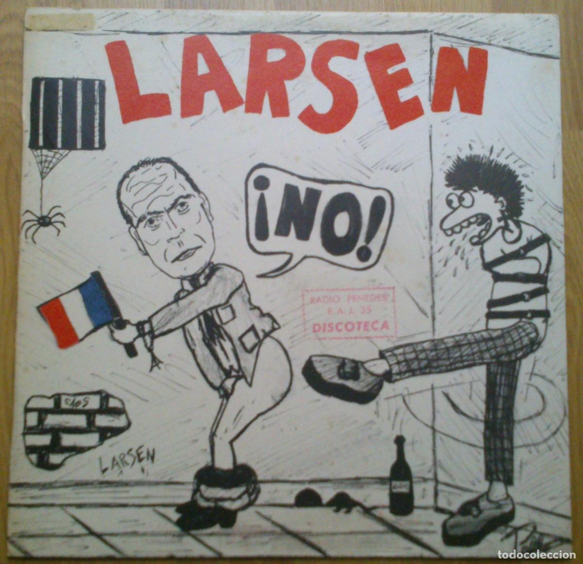 Discos de vinilo: LARSEN &iexcl;NO! (PROMOCIONAL) - Foto 1
