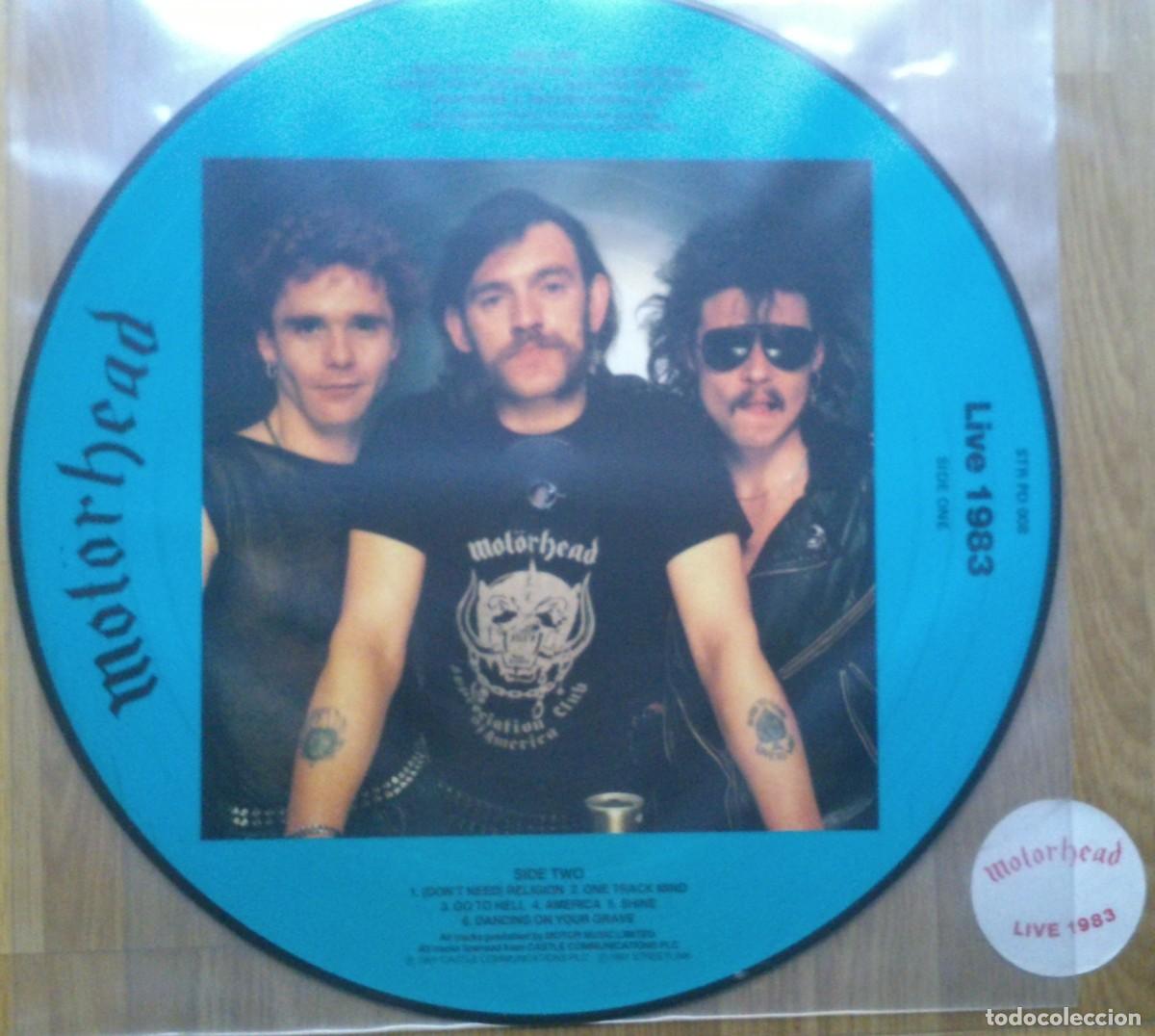 Discos de vinilo: MOT&Ouml;RHEAD LIVE 1983 - Foto 1