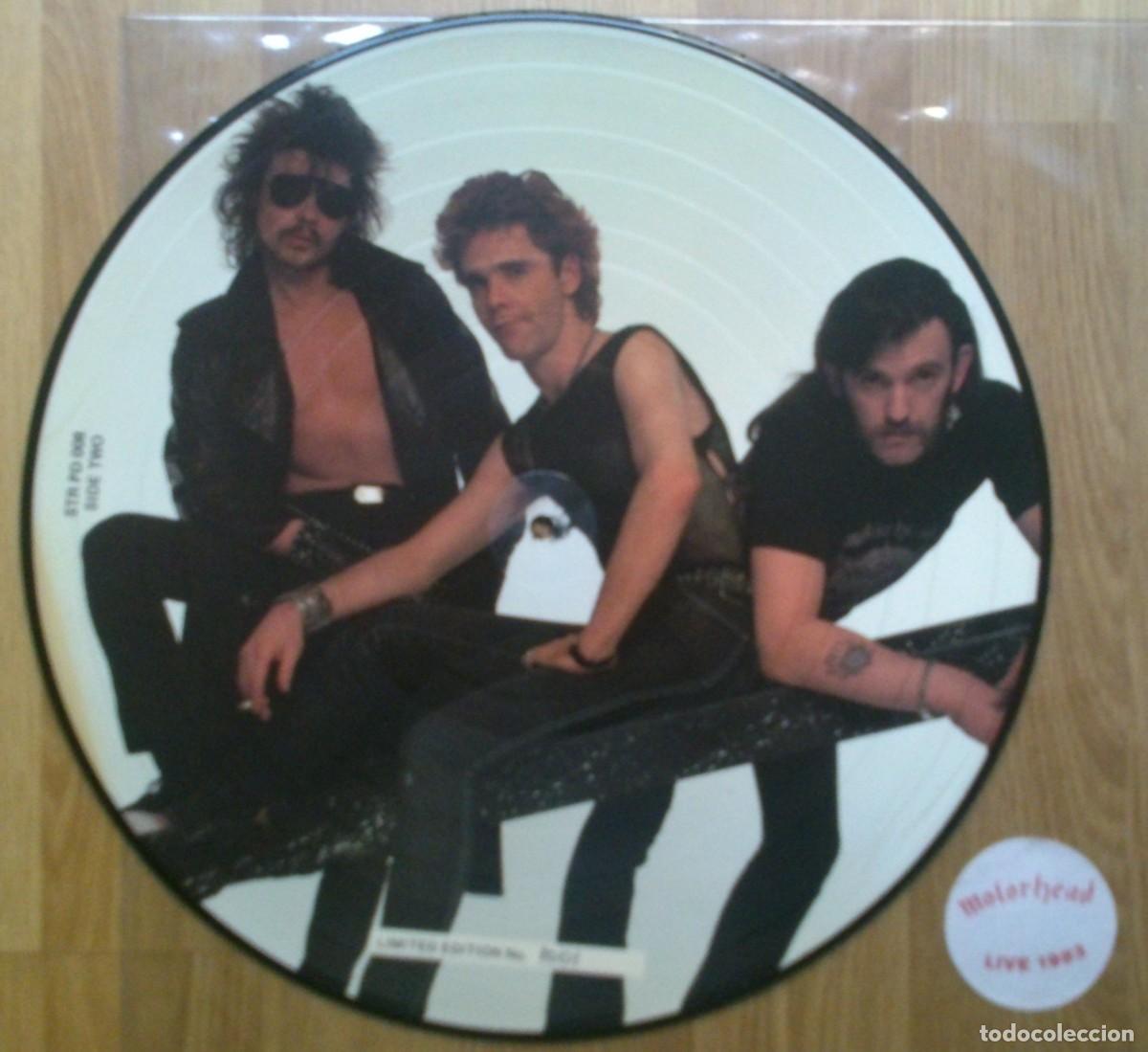 Discos de vinilo: MOT&Ouml;RHEAD LIVE 1983 - Foto 2