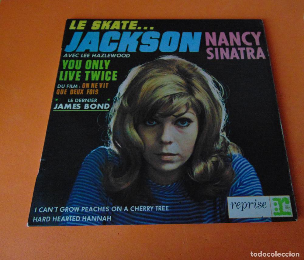 Discos de vinilo: Nancy Sinatra &ndash; Le Skate... Jackson + 3 - EP FRANCES 1967 - Foto 1