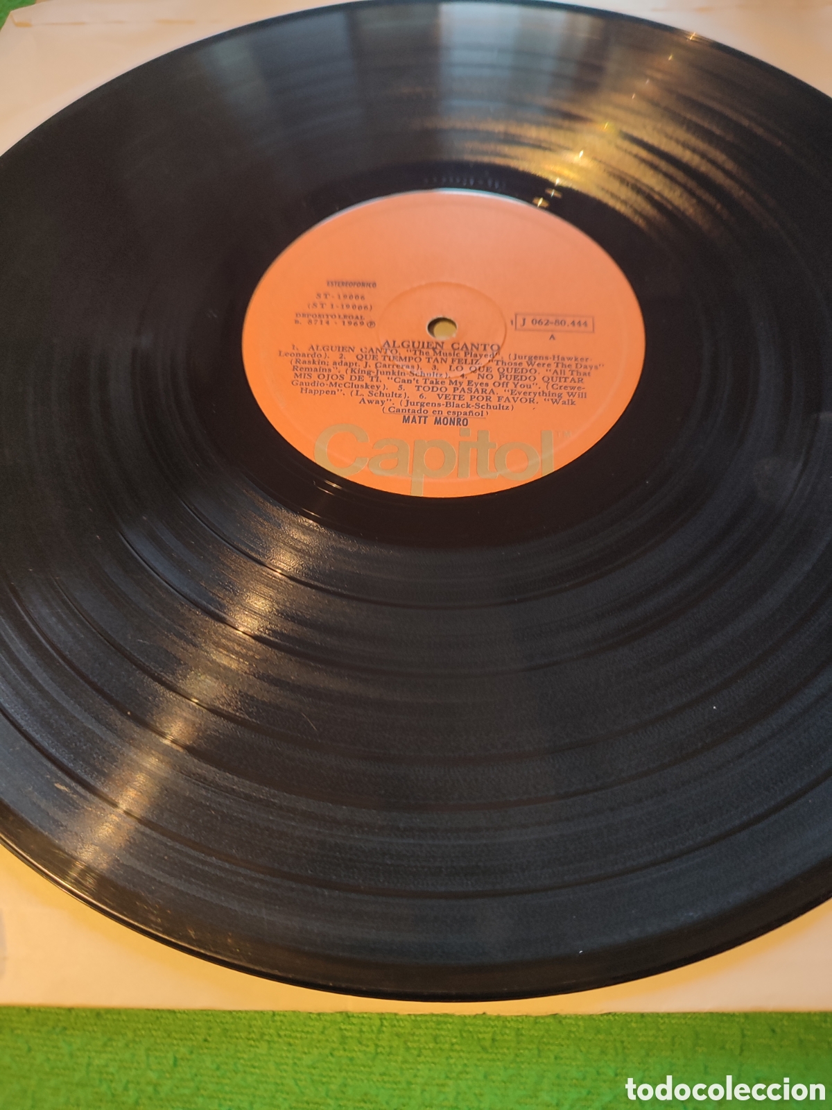 Discos de vinilo: Matt Monro - Alguien cant&oacute; vinilo lp - Foto 3