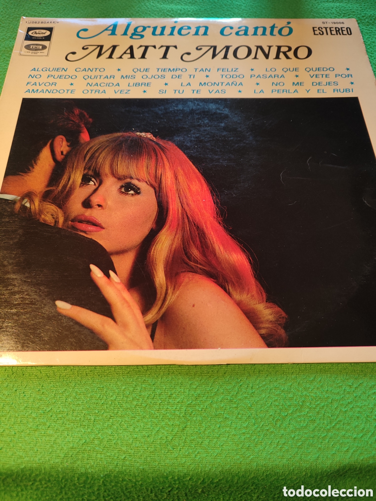 Discos de vinilo: Matt Monro - Alguien cant&oacute; vinilo lp - Foto 1