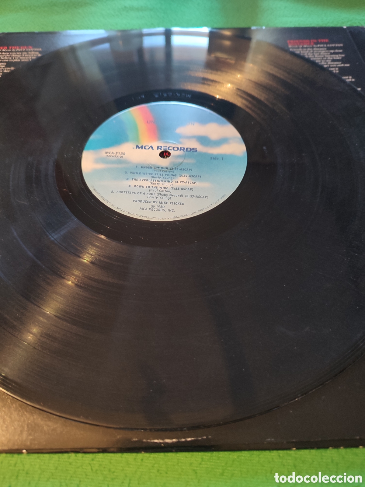 Discos de vinilo: Poco - Under the gun vinilo Lp Ed USA - Foto 3