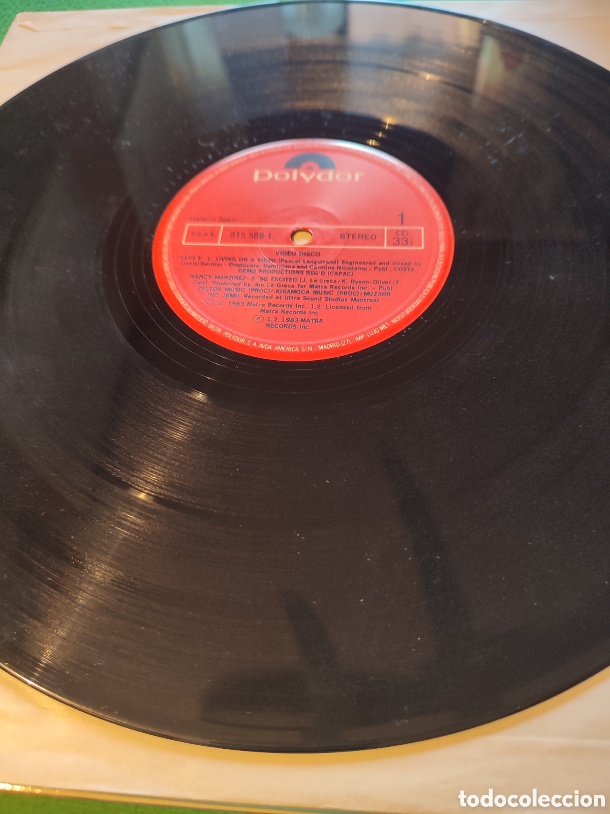 Discos de vinilo: Video Disco - Varios vinilo Lp 1983 - Foto 3