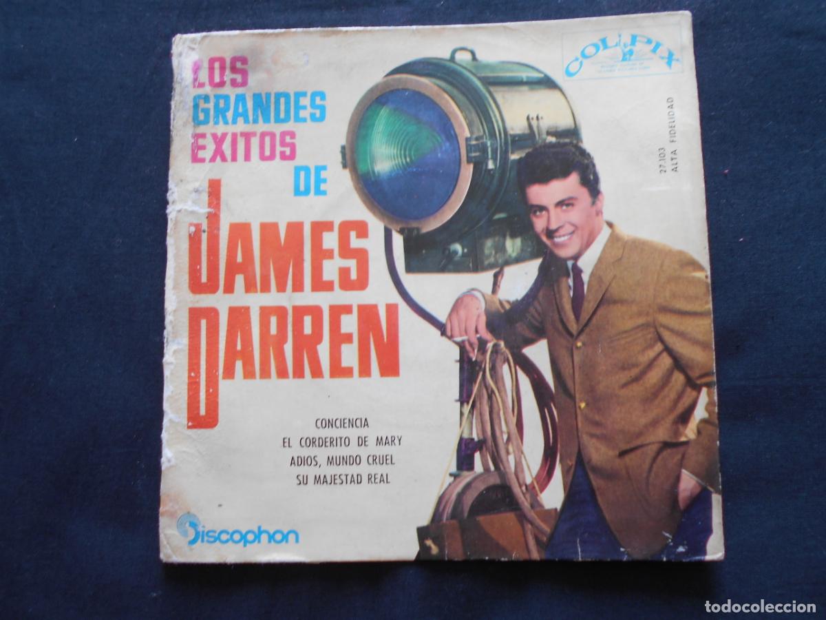 Discos de vinilo: EP JAMES DARREN // GRANDES EXITOS - CONSCIENCE + 3 - Foto 1