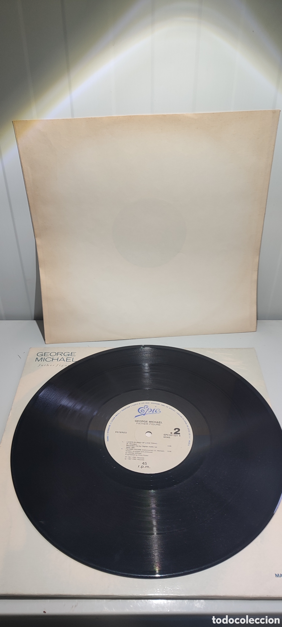 Discos de vinilo: Disco vinilo George Michael Father Figure - Foto 3