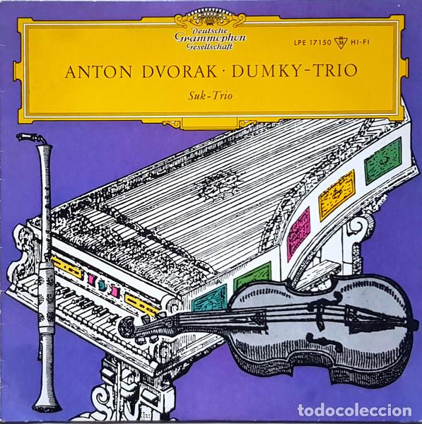 Disques de vinyle: 10&rdquo; DVORAK - Suk-Trio - Dumky-Trio - Deutsche Grammophon LPE 17 150 (G+/EX)&ccedil;