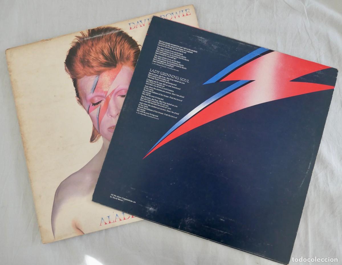 Discos de vinilo: DAVID BOWIE - ALADDIN SANE 1973 - Foto 5