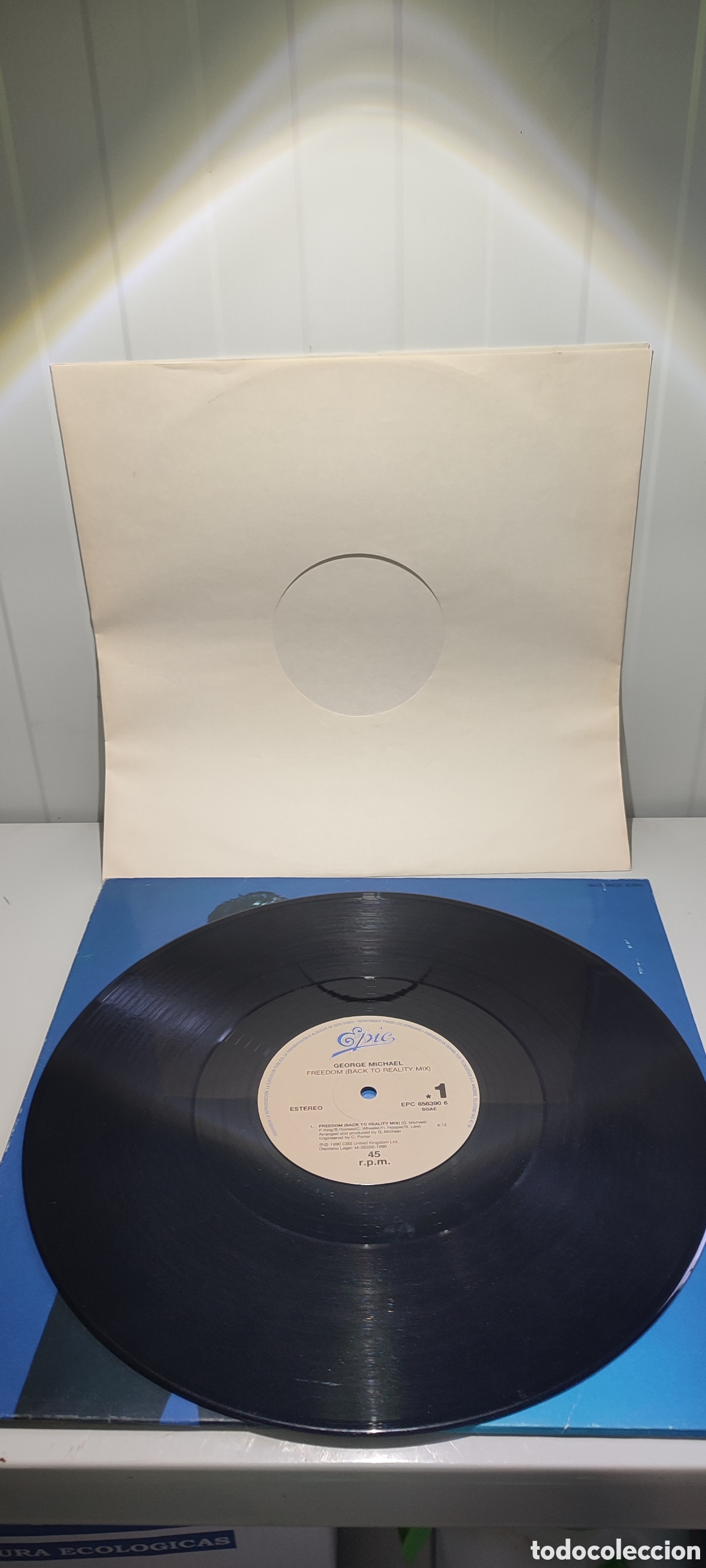 Discos de vinilo: Disco vinilo George Michael Freedom - Foto 4