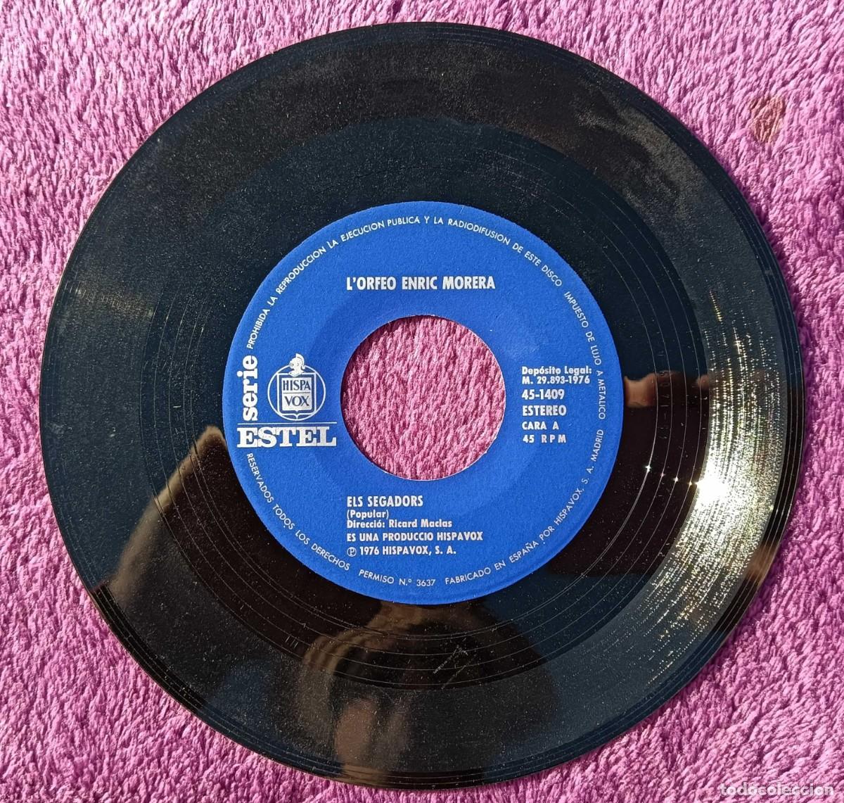 Discos de vinilo: Vinilo EP Els Segadors, 1976 - Foto 4