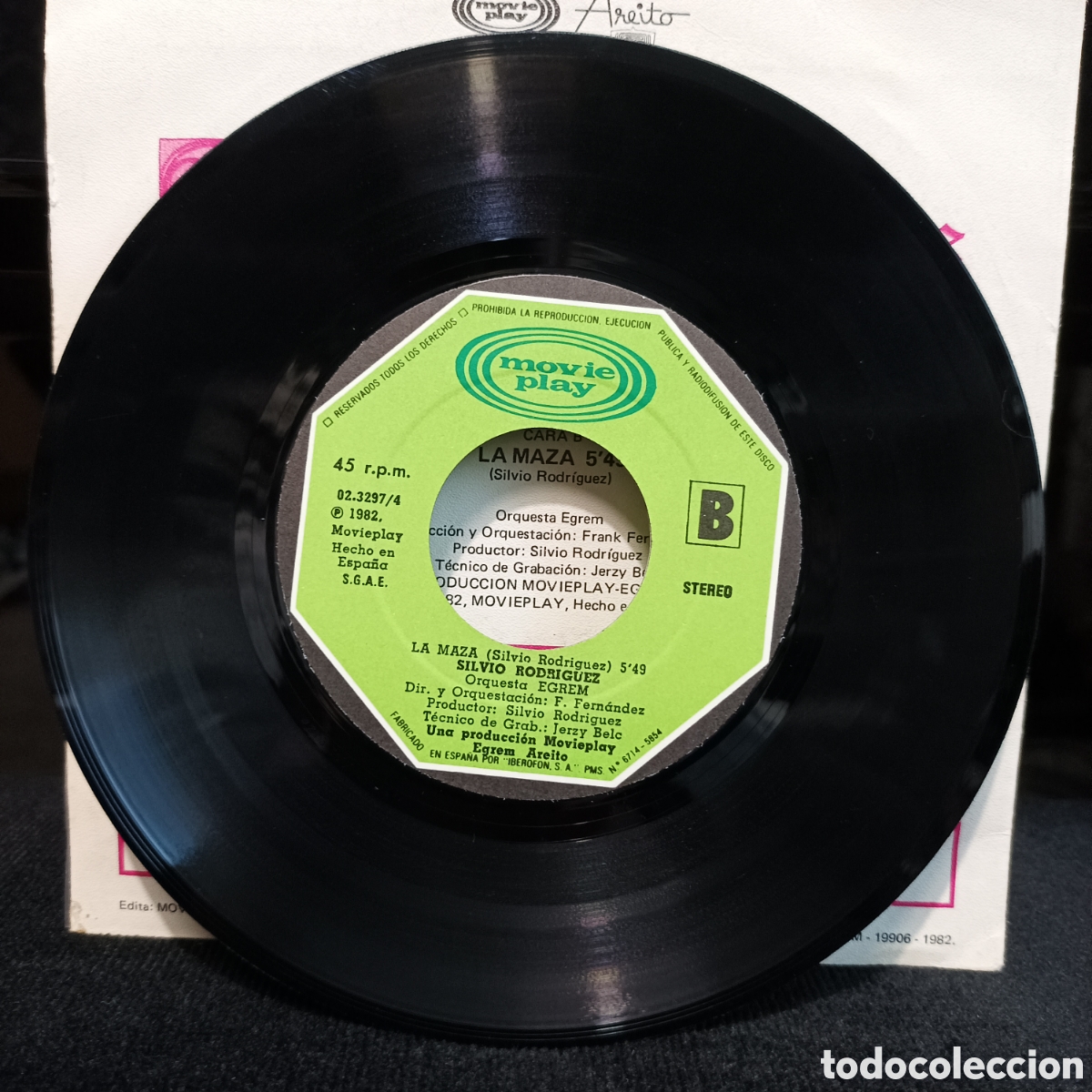 Discos de vinilo: Silvio Rodr&iacute;guez - Hoy Mi Deber 1982 - Foto 4