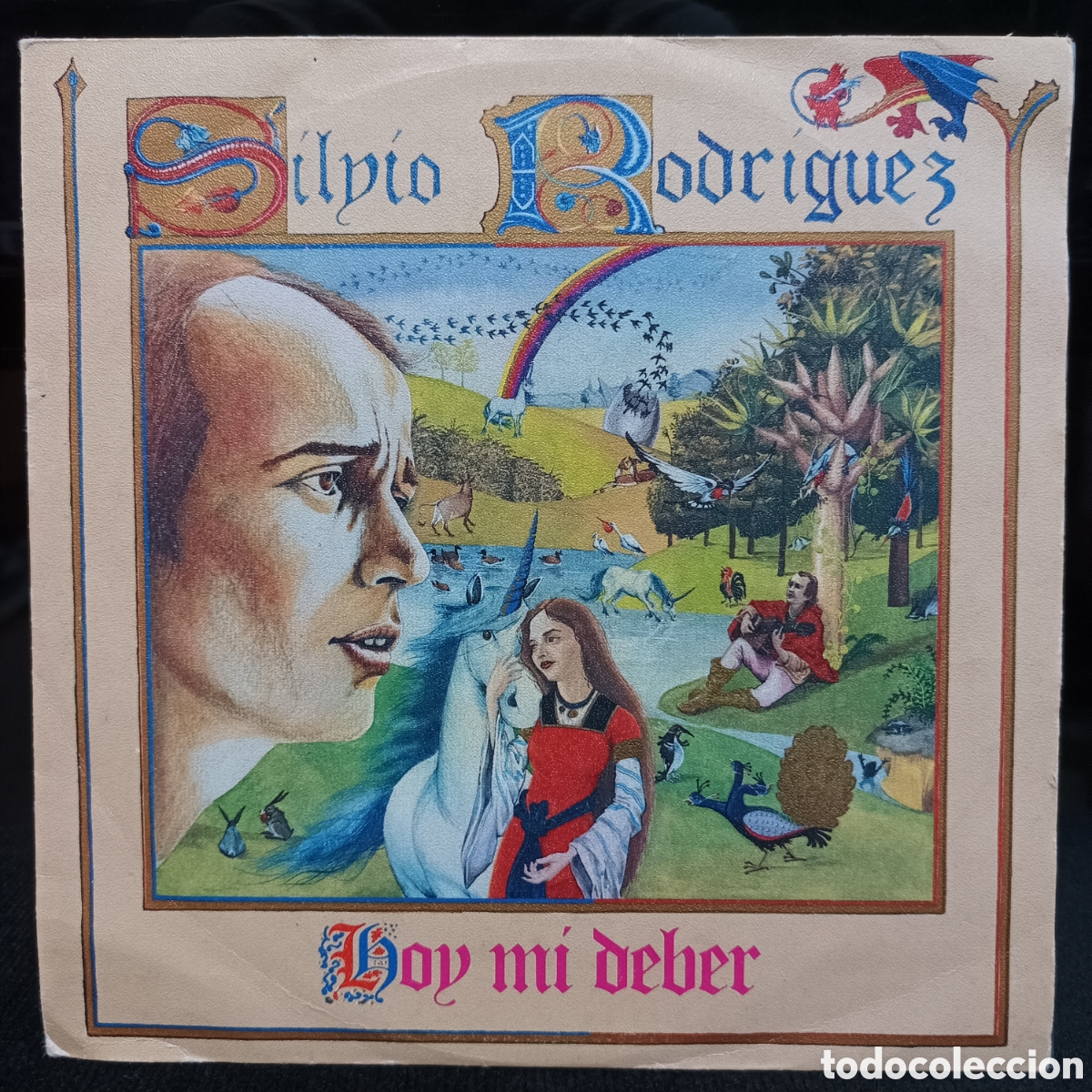 Discos de vinilo: Silvio Rodr&iacute;guez - Hoy Mi Deber 1982 - Foto 1
