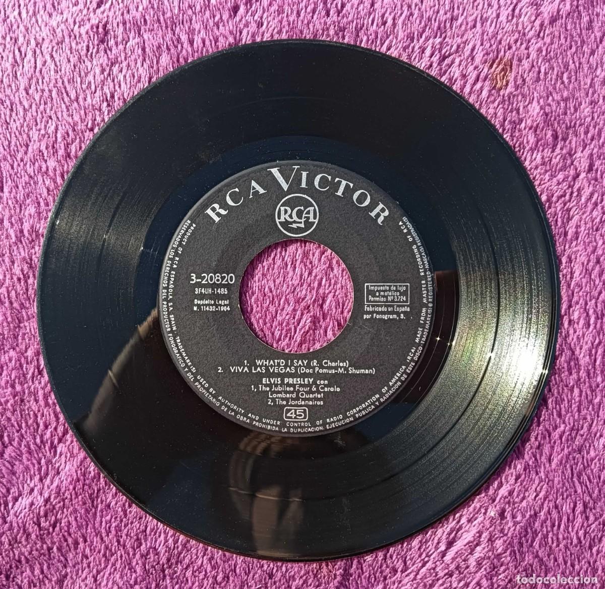Discos de vinilo: Vinilo EP Elvis Presley, 1964 - Foto 3