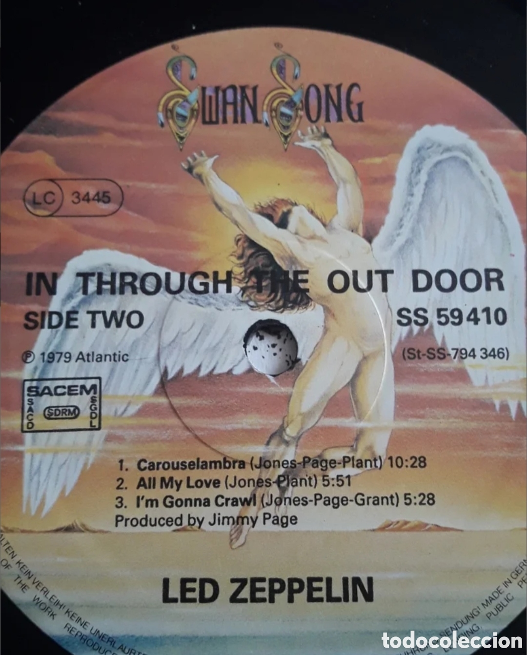 Discos de vinilo: Lp Led Zeppelin. In through the out door - Foto 6