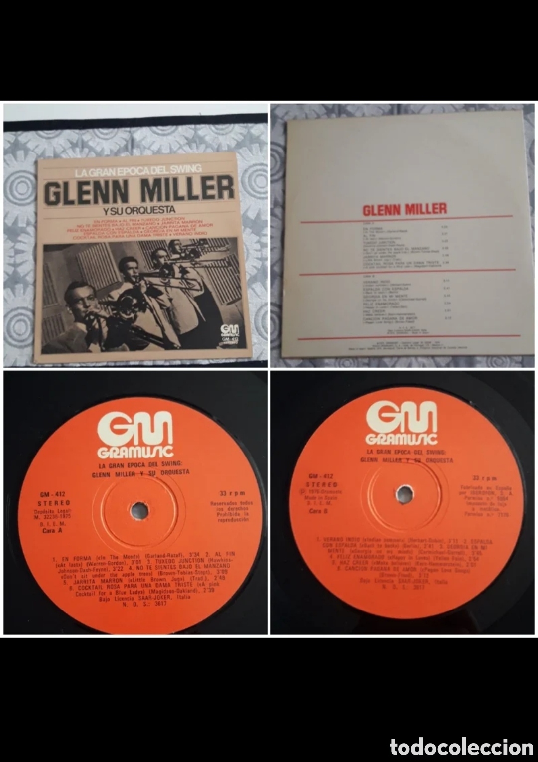 Discos de vinilo: Lote 4 Lps Glenn Miller - Foto 3