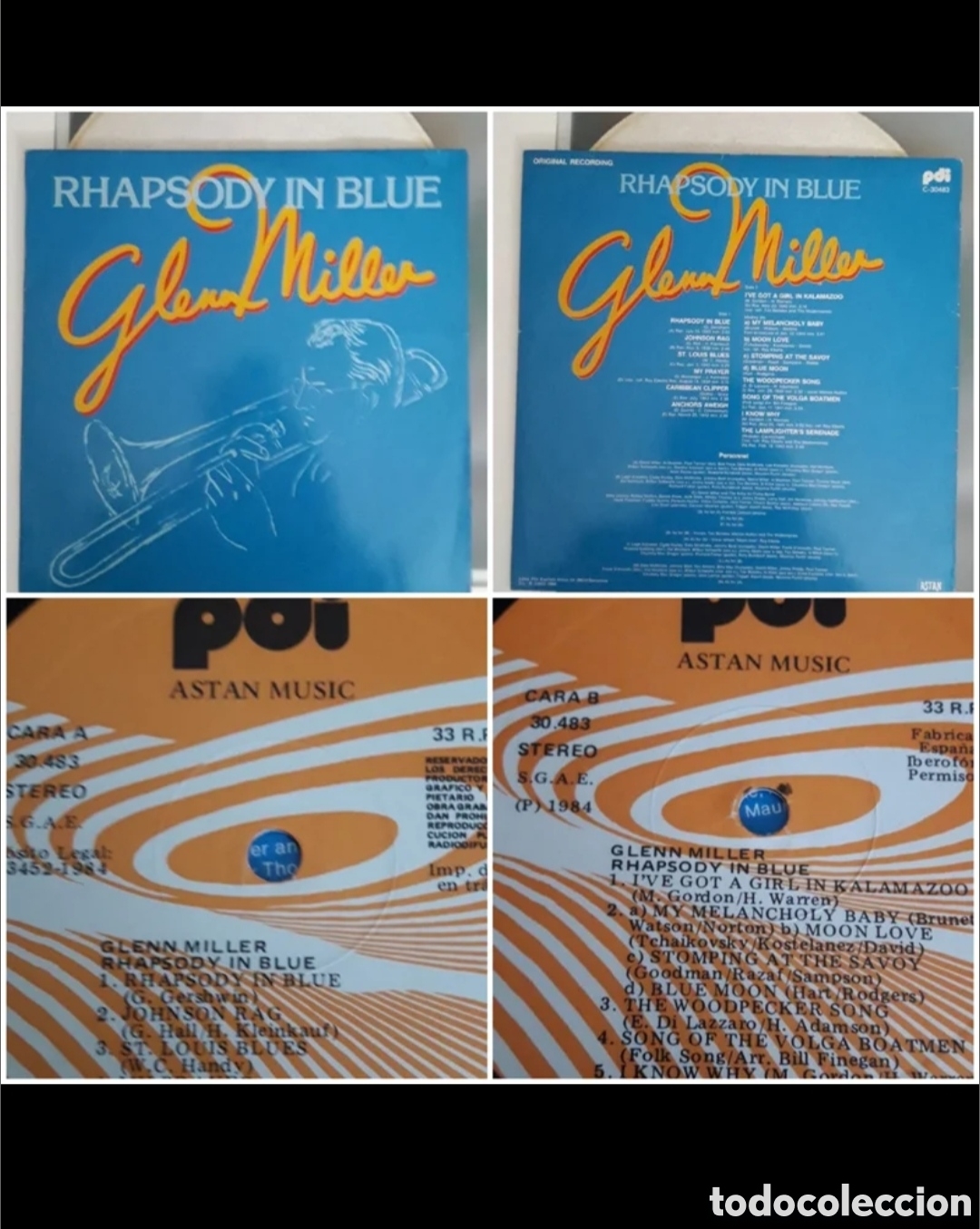 Discos de vinilo: Lote 4 Lps Glenn Miller - Foto 5