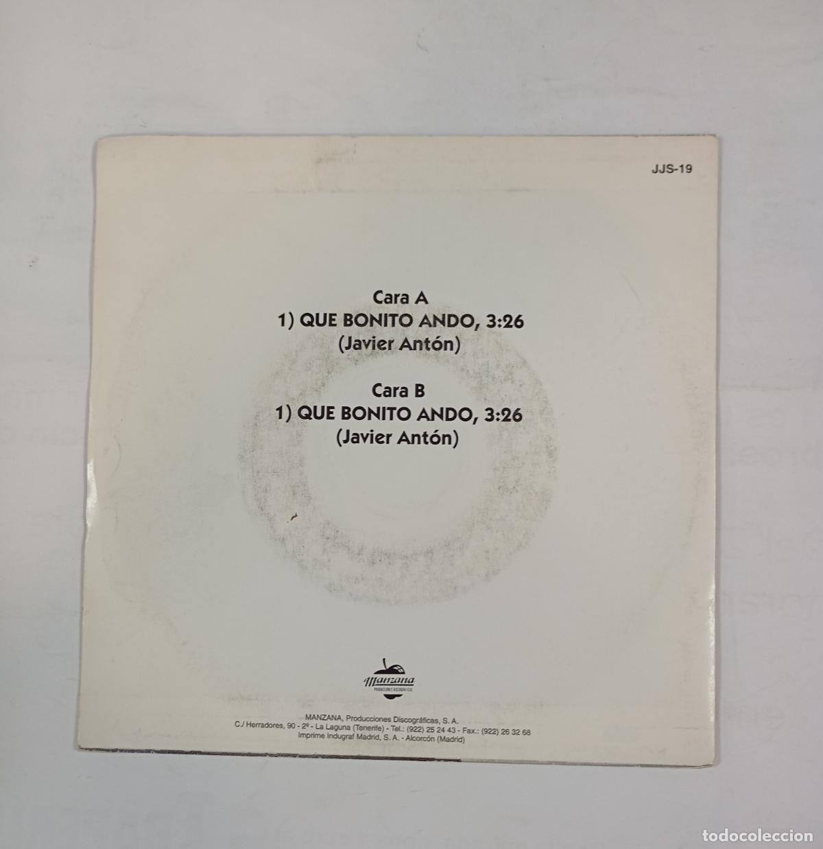 Discos de vinilo: Los Supers&oacute;nicos &lrm;&ndash; Qu&eacute; Bonito Ando. SINGLE. TDKDS25C - Foto 2