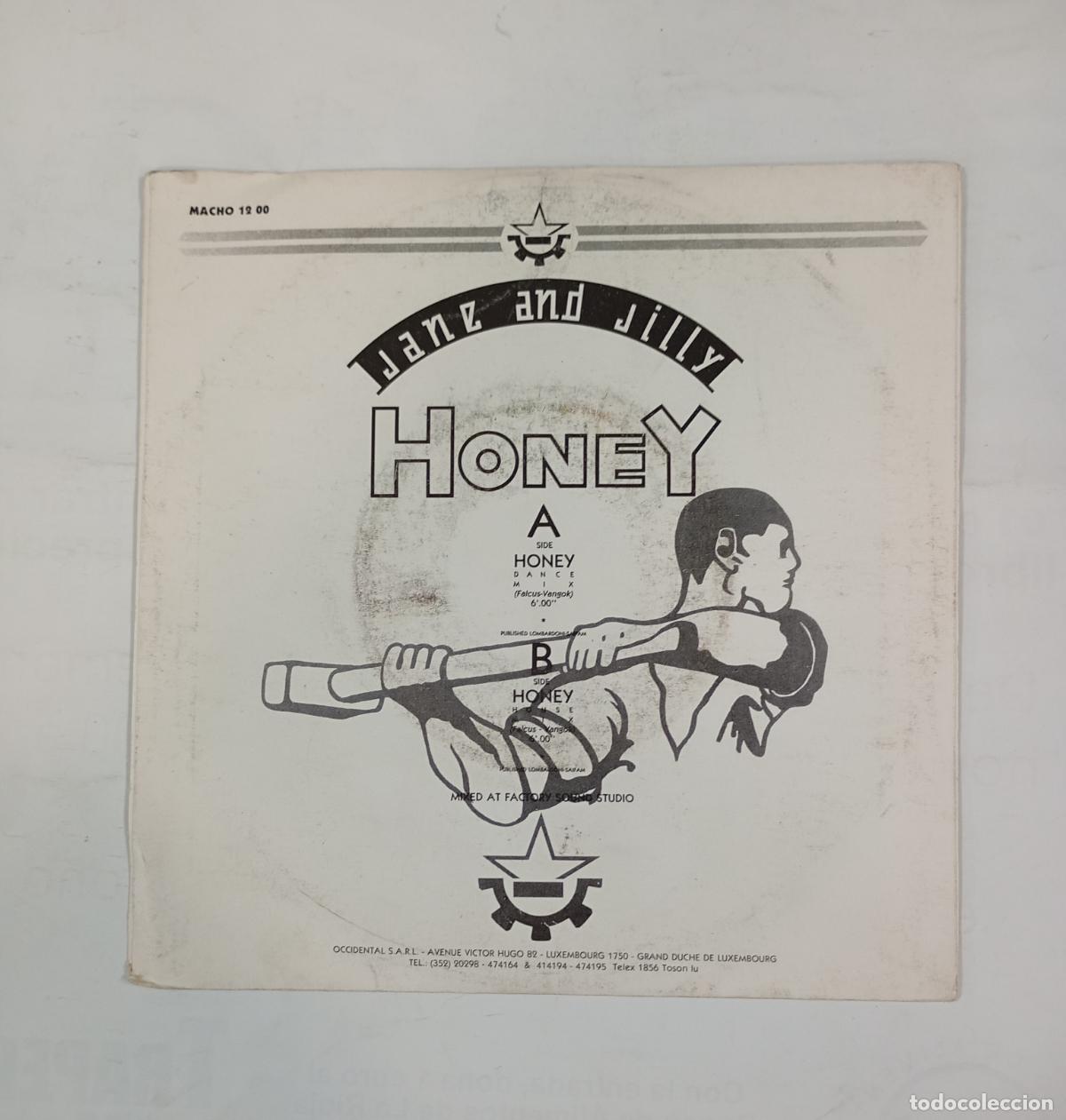 Discos de vinilo: JANE AND JILLY - HONEY - SINGLE. TDKDS25C - Foto 2