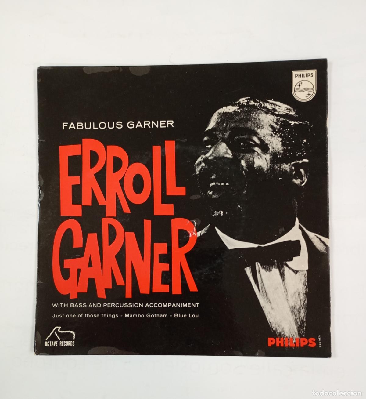 Discos de vinilo: FABULOUS GARNER. ERROLL GARNER. SINGLE. TDKDS25D - Foto 1