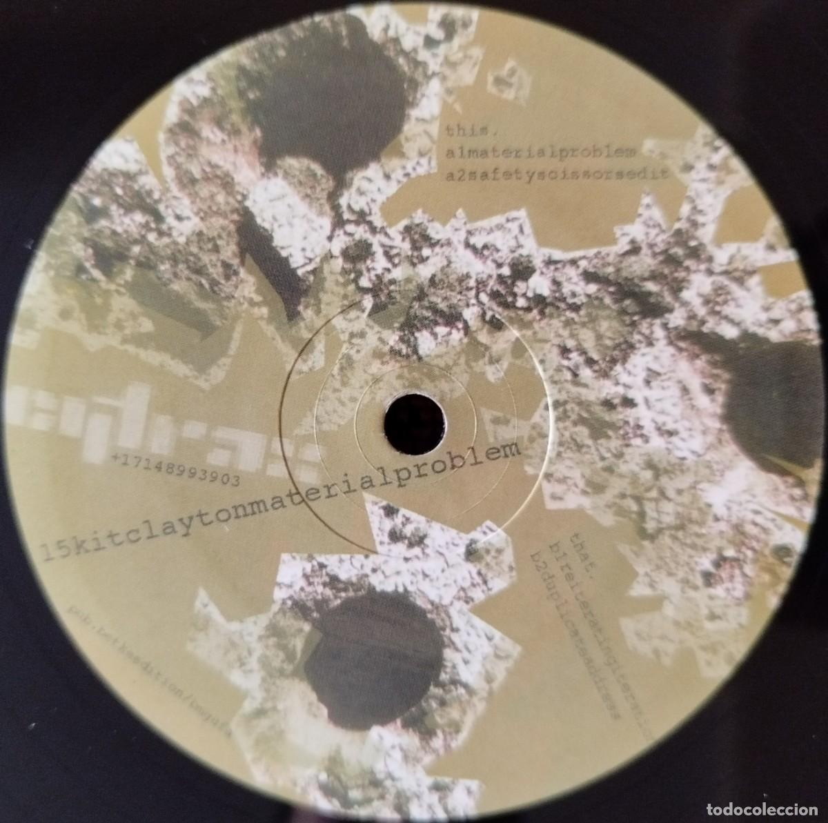 Discos de vinilo: KIT CLAYTON ** Material Problem ** MAXI SINGLE VINILO USA - Foto 2