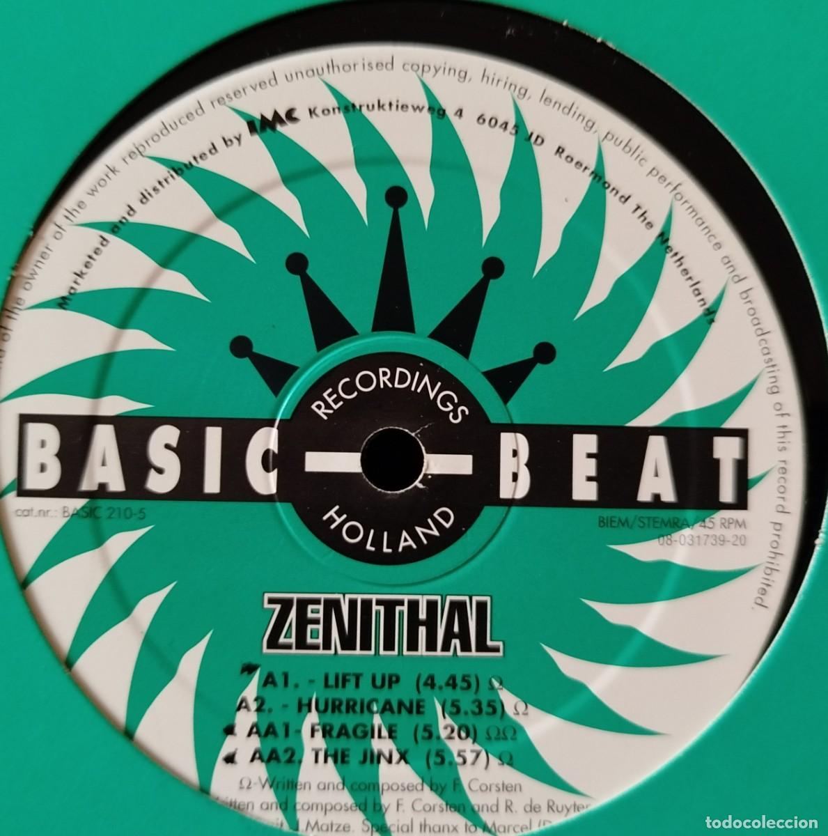 Discos de vinilo: ZENITHAL ** Sssshhhht E.P. ** MAXI SINGLE VINILO HOLANDA 1992 - Foto 3