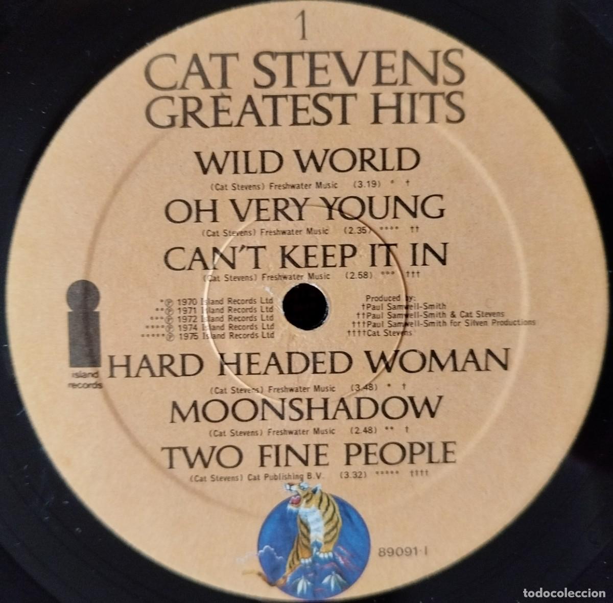 Discos de vinilo: CAT STEVENS ** Greatest Hits ** VINILO LP 1977 - Foto 3