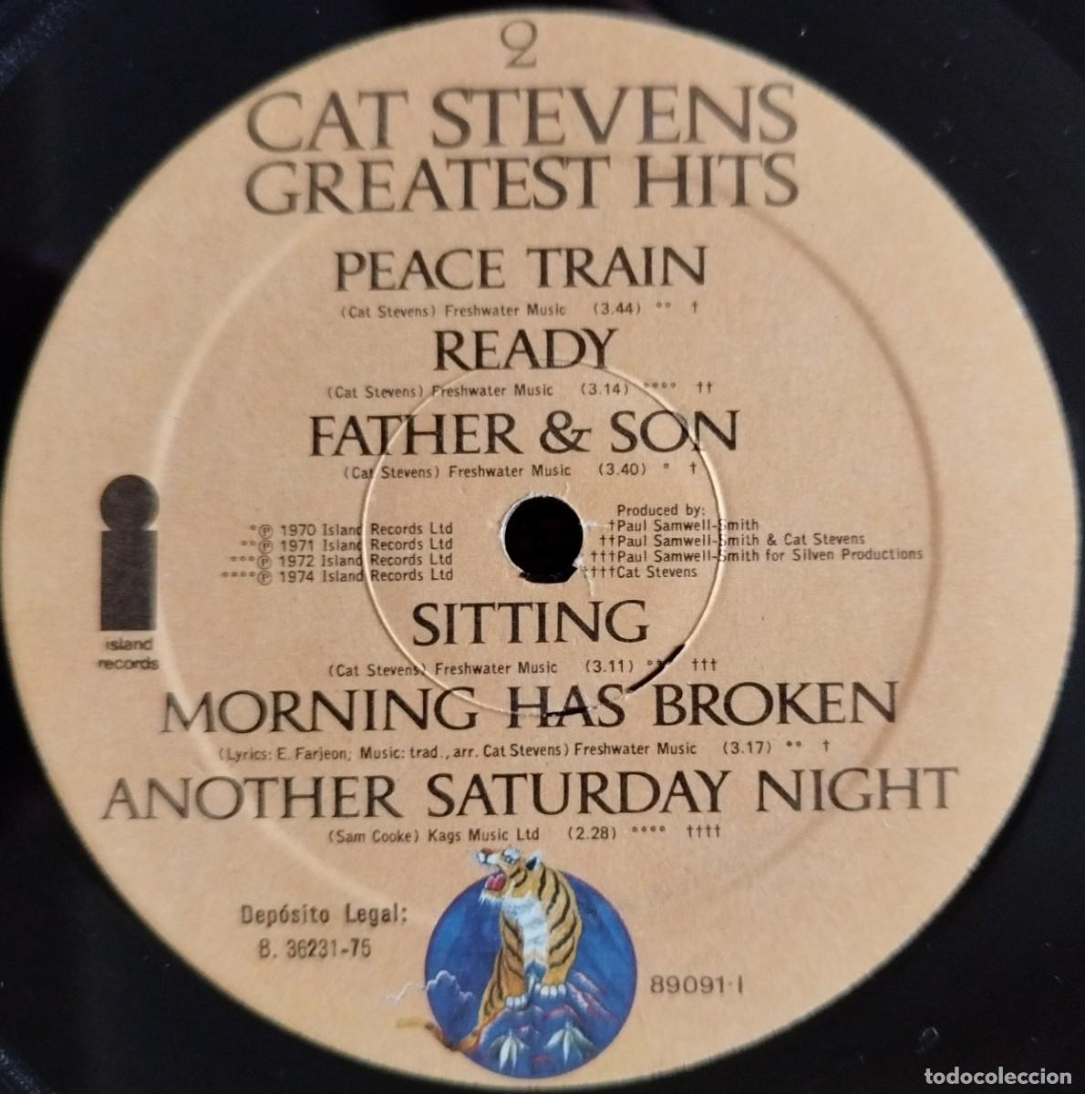 Discos de vinilo: CAT STEVENS ** Greatest Hits ** VINILO LP 1977 - Foto 4
